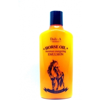 Эмульсия с лошадиным жиром  Deoproce Daily:A Horse Oil Moisture Energizing Emulsion