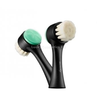 Щеточка для массажа и очищения Secret Key Black Out Dual Pore Brush