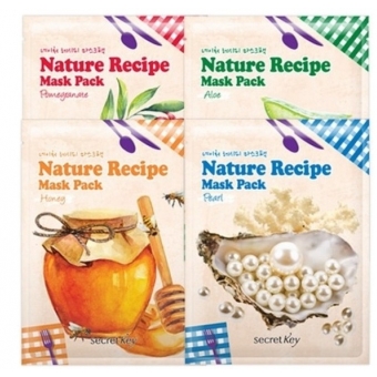 Тканевая маска для лица Secret Key Nature Recipe Mask Pack