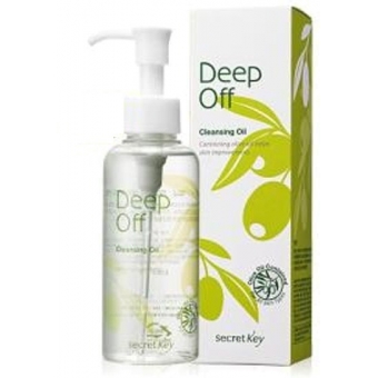 Гидрофильное масло с экстрактом оливы  Secret Key Deep Off Cleansing Oil