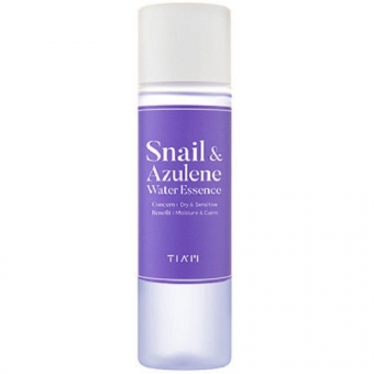 Успокаивающий тоник-эссенция для лица с муцином и азуленом Tiam Snail And Azulene Water Essence