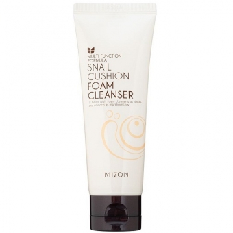 Пенка для умывания с экстрактом улиточной слизи Mizon Snail Cushion Foam Cleanser