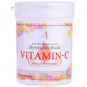 Витаминизированная альгинатная маска Anskin Vitamin-C Modeling Mask  / container