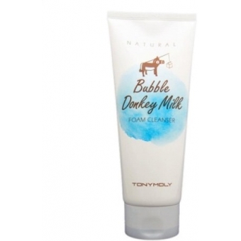 Пенка очищающая с экстрактом ослиного молока Tony Moly Natural Bubble Donkey Milk Foam Cleanser