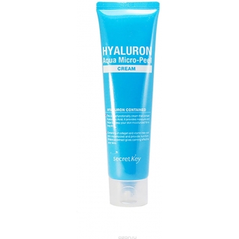 Гиалуроновый крем с микропилингом Secret Key Hyaluron Aqua Micro-Peel Cream