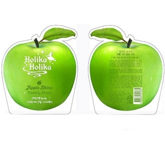 Пилинг для лица с экстрактом яблока Holika Holika Apple Shine Peeling Sheet