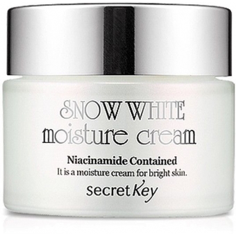 Отбеливающий и увлажняющий крем для лица Secret Key Snow White  Moisture Cream