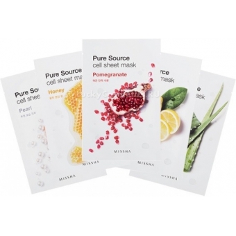 Увлажняющая тканевая маска Missha Pure Source Cell Sheet Mask