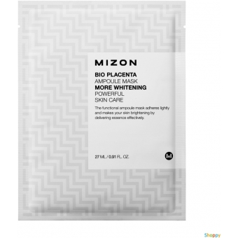 Тканевая маска с экстрактом плаценты Mizon Bio Placenta Ampoule Mask