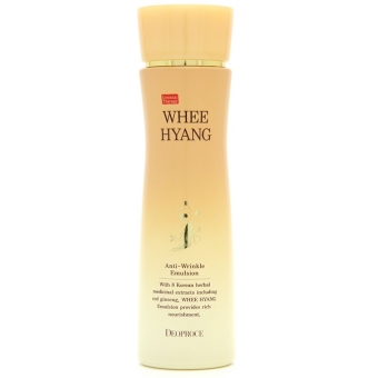 Омолаживающая эмульсия Deoproce Whee Hyang Anti-Wrinkle Emulsion
