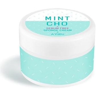 Матирующий крем-спонж A'Pieu Mintcho Sebum Free Sponge Cream