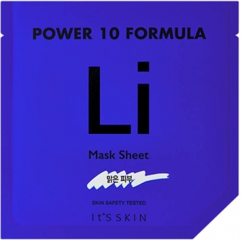 Успокаивающая маска для лица It's Skin Power 10 Formula LI Mask Sheet