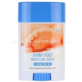 Увлажняющий бальзам для ног Tony Moly Shiny Foot Moisture Balm