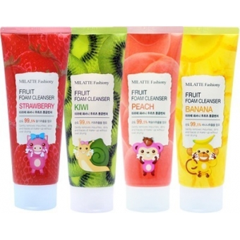 Пенка для умывания Milatte Fashiony Fruit Foam Cleanser 