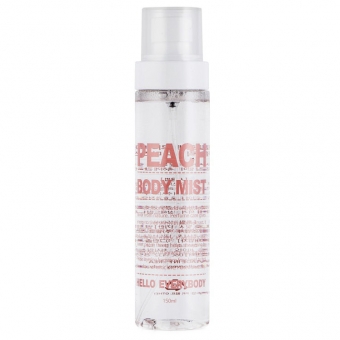 Увлажняющий мист для тела с экстрактом персика и коллагеном Hello Everybody Peach Body Mist