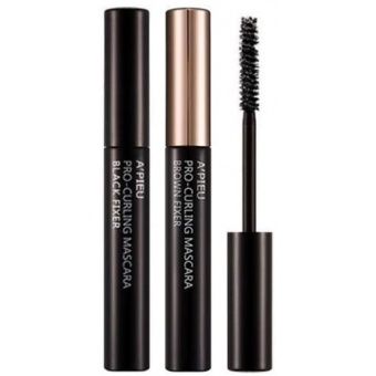 Подкручивающая тушь для ресниц A'Pieu Pro-Curling Black Fixer Mascara