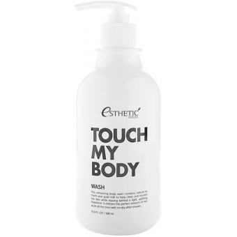 Гель для душа с козьим молоком и лактобактериями Esthetic House Touch My Body Goat Milk Body Wash