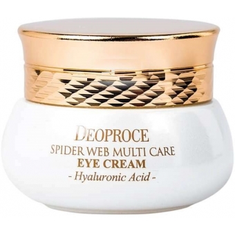 Крем для кожи вокруг глаз с протеинами паутины Deoproce Spider Web Multi-Care Eye Cream