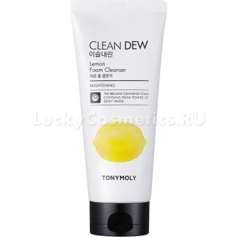 Пенка с лимонным экстрактом Tony Moly Clean Dew Foam Cleanser Lemon