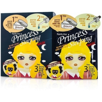 3-х шаговая ночная маска FarmStay Princess 3 Steps Sleeping Mask