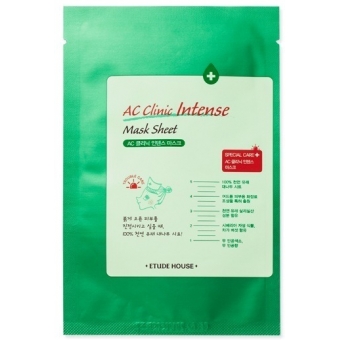 Маска для проблемной кожи Etude House AC Clinic Intense Mask