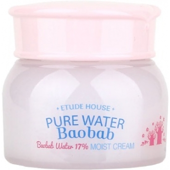 Увлажняющий крем с экстрактом баобаба Etude House Pure Water Baobab Moist Cream