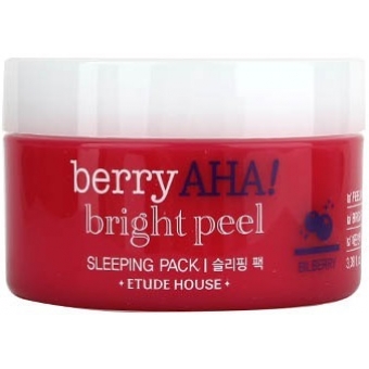 Ночная маска с пилинг-эффектом Etude House Berry Aha Bright Peel Sleeping Pack