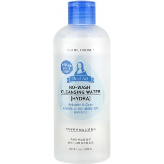 Увлажняющий мицеллярный лосьон Etude House Real Art No Wash Cleansing Water Hydra