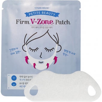 Увлажняющий патч для V-зоны лица Etude House Petite Beauty Firm V-Zone Patch