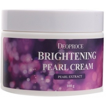 Питательный крем с экстрактом жемчуга Deoproce Moisture Brightening Pearl Cream