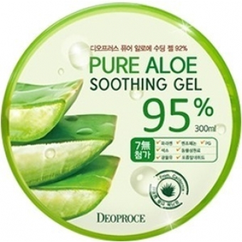 Гель алое Deoproce Pure Aloe SoothingGel 95%
