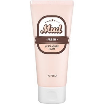 Очищающая пенка для лица с минеральной глиной A'Pieu  Mud Cleansing Foam