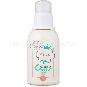 Матирующий праймер для лица Holika Holika Oil Queen Cotton Primer