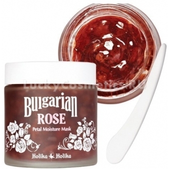 Увлажняющая маска для лица с лепестками розы Holika Holika Bulgarian Rose Petal Moisture Mask