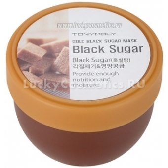 Маска-скраб с сахаром Tony Moly Gold black sugаr mask