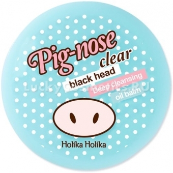 Маска-бальзам для борьбы с черными точками Holika Holika Piggy Clear Black Head Deep Cleansing Oil Balm