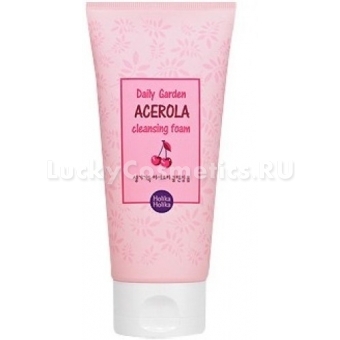 Пенка для умывания с экстрактом дикой вишни Holika Holika Daily Garden Acerola Cleansing Foam