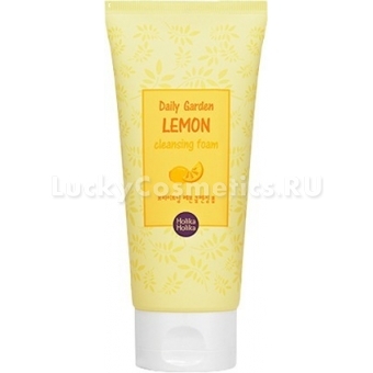 Пенка для умывания лимонная Holika Holika Daily Garden cleansing foam Lemon