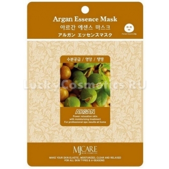 Листовая маска аргановая Mijin Cosmetics Argan Essence Mask 