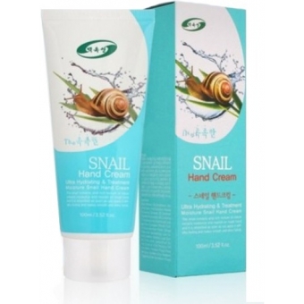 Крем для рук с улиточным муцином Baekoksen Snail Hand Cream