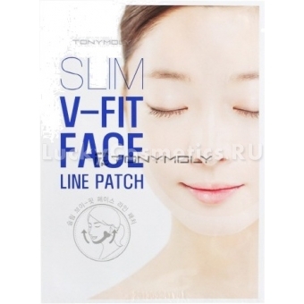 Маска для V-линии подбородка Tony Moly  Slim V Fit Face Line Patch