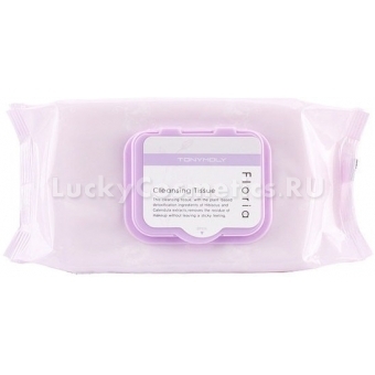 Очищающие масляные салфетки  Tony Moly Floria Cleansing Tissue 50