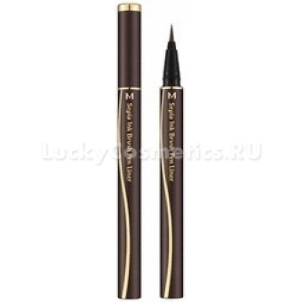 Подводка-карандаш для глаз темно-коричневая Missha M Sepia Ink Brush Pen Liner