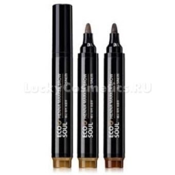 Маркер для бровей The Saem Eco Soul Henna Marker Brow