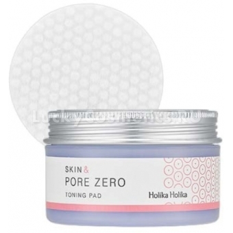 Спонжи для интенсивного очищения Holika Holika Skin and Pore Zero Toning Pad 35 sheets