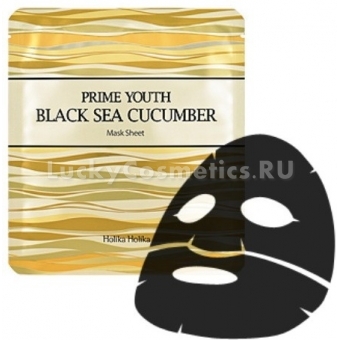 Маска тканевая антивозрастная Holika Holika Prime Youth Black Sea Cucumber Mask Sheet