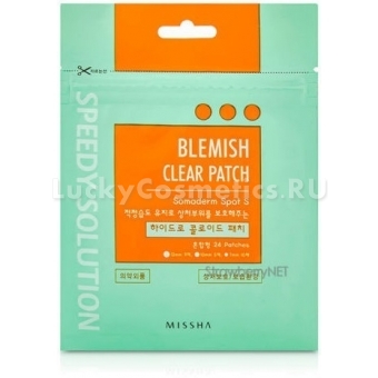 Патчи для очистки пор носа Missha Speedy Solution Blemish Clear Patch