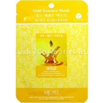 Листовая маска Mijin Cosmetics Gold Essence Mask