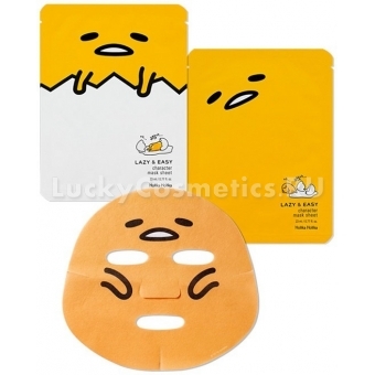 Успокаивающая тканевая маска Holika Holika Gudetama Character Mask Sheet