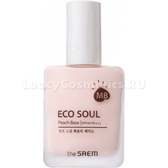 Персиковая основа для макияжа The Saem Peach Base Eco Soul